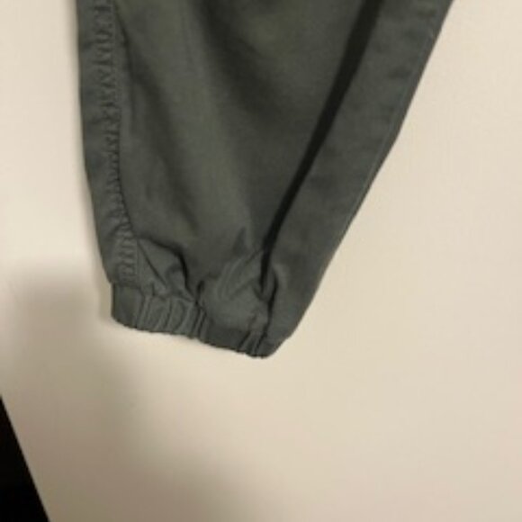 Olive Green Utility Jogger Pants - Picture 3 of 6